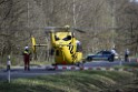 Schwerer VU Krad Fahrrad Koeln Porz Alte Koelnerstr P102